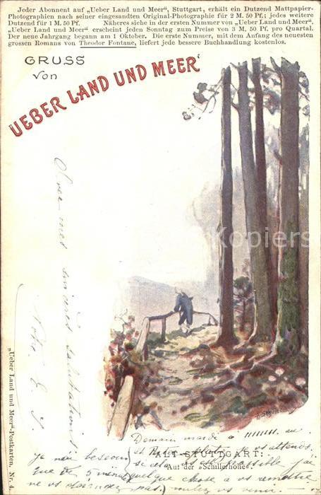 Zeitung Illustrirte Über Land und Meer Werbung