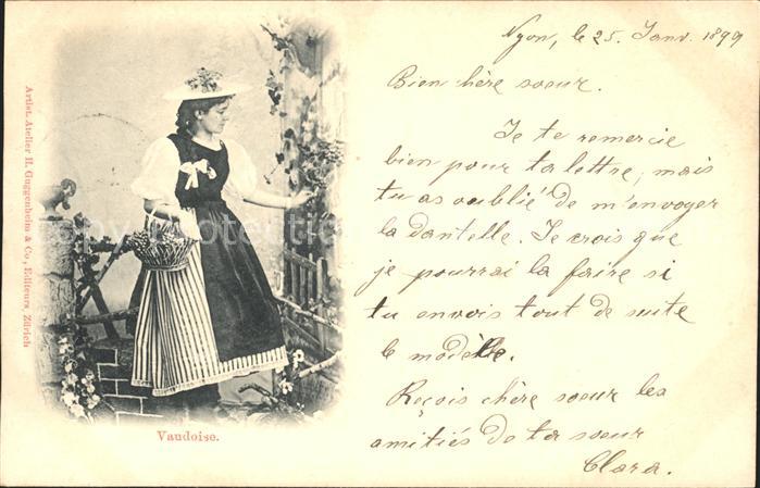 Trachten Schweiz Vaudoise Vaud