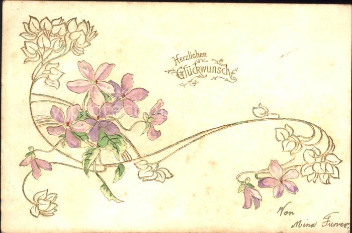 Glueckwunsch Veilchen