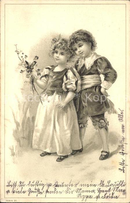 Kinder Child Enfants Schmetterling