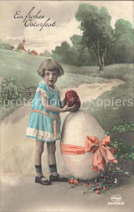 Foto Amag Nr. 63688/2 Ostern Kind Ei