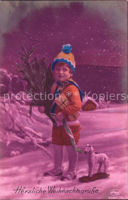 Foto Amag Nr. 63821/5 Weihnachten Kind Wintermode Rol