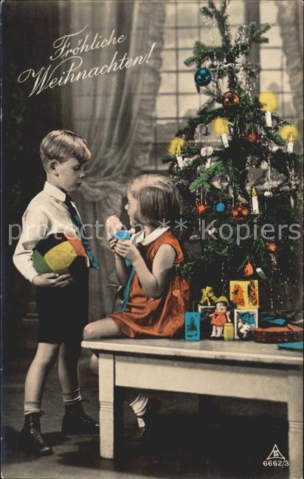 Foto PH Nr. 6662/3 Kinder Kinderspielzeug Weihnacht