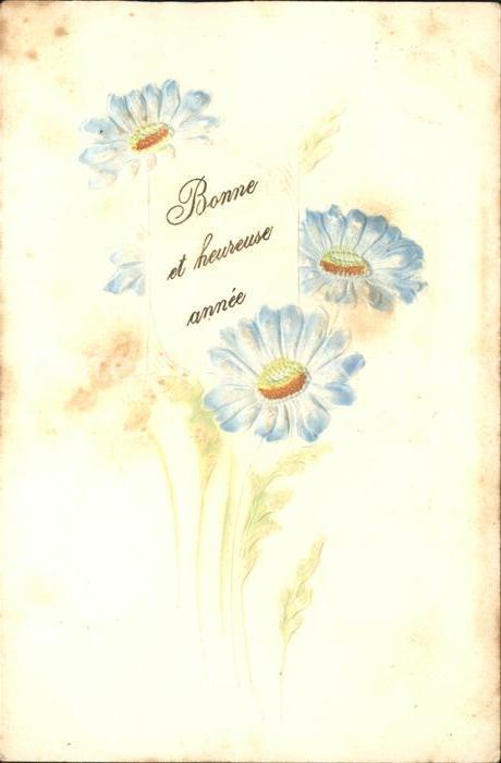 Blumen Margeriten Neujahr