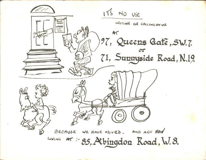 Postbote Brieftraeger Pferdekutsche Pferd Umzug