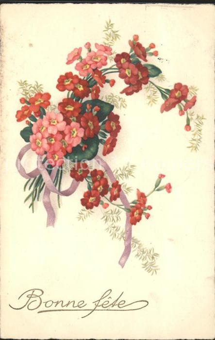 Verlag Meissner und Buch Primeln Bonne Fete