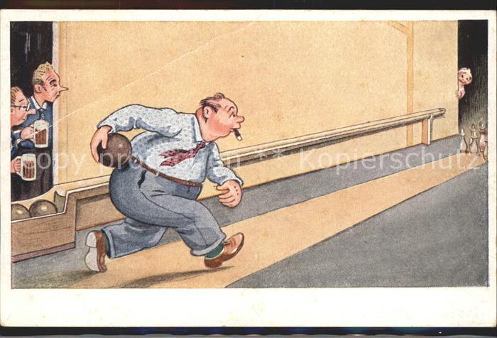 Bowling Zigarre Bier