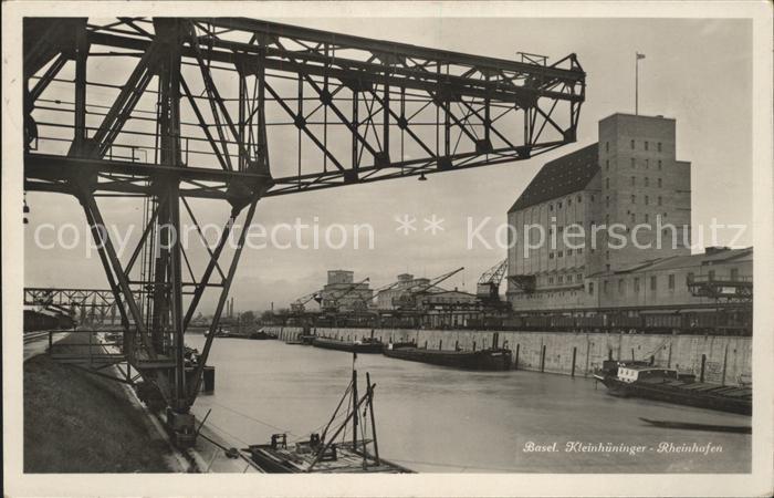 Basel BS Kleinhueninger-Rheinhafen