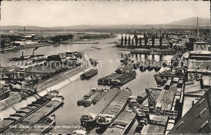 Basel BS Kleinhueninger Rheinhafen