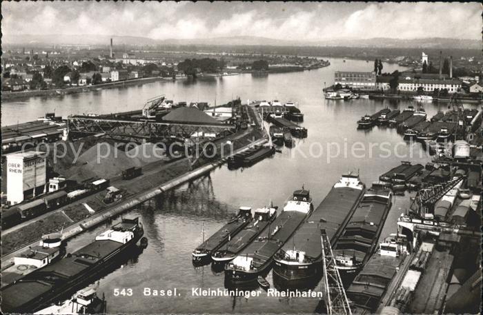 Basel BS Kleinhueninger Rheinhafen
