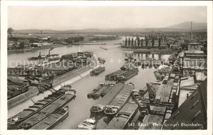 Basel BS Kleinhueninger Rheinhafen