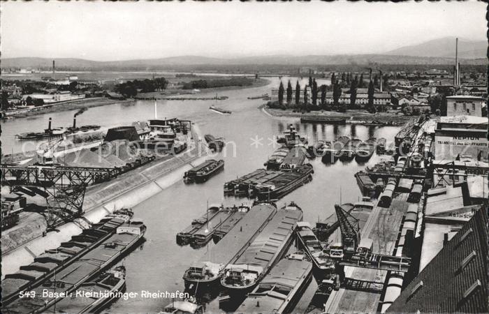 Basel BS Kleinhueninger Rheinhafen