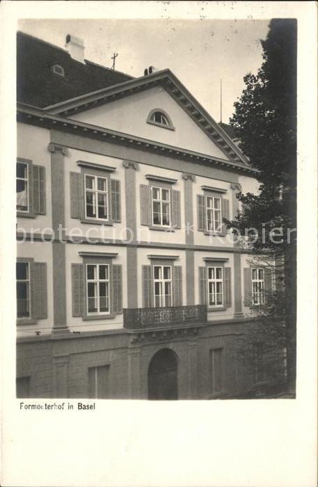 Basel BS Formonterhof St. Johannvorstadt