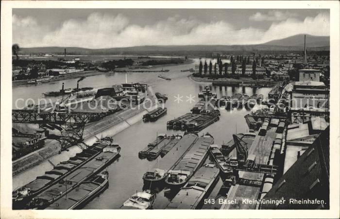Basel BS Kleinhueninger Rheinhaven