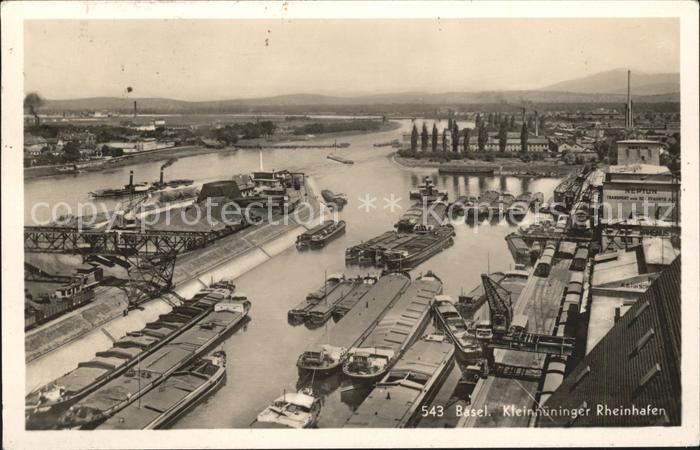 Basel BS Kleinhueninger Rheinhafen