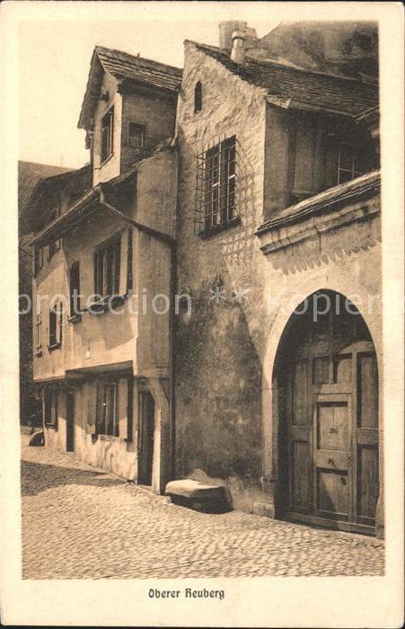 Basel BS Oberer Heuberg Alte Haeuser