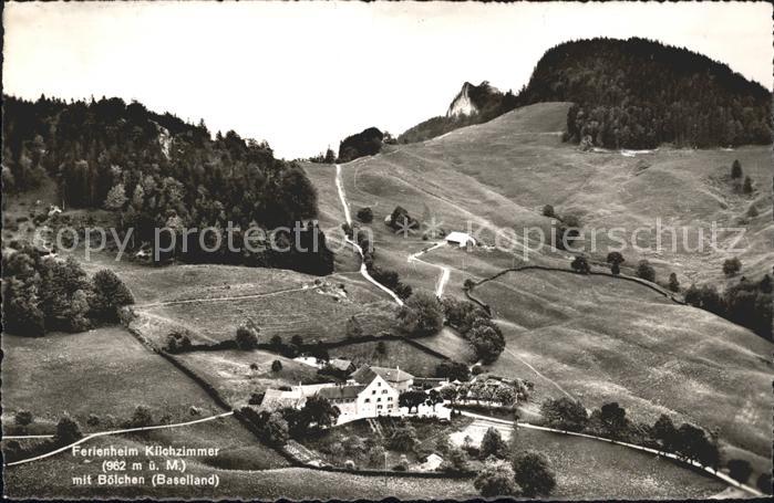 Langenbruck BL Ferienheim Kilchzimmer mit Boelchen