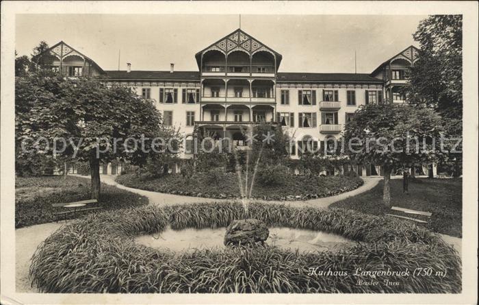 Langenbruck BL Kurhaus