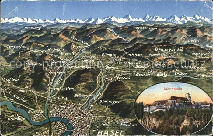Basel BS Umgebung Mariastein St. Jakob Pratteln Weissenstein