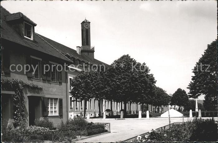 Basel BS Freidorf Partie mit Genossenschaftshaus