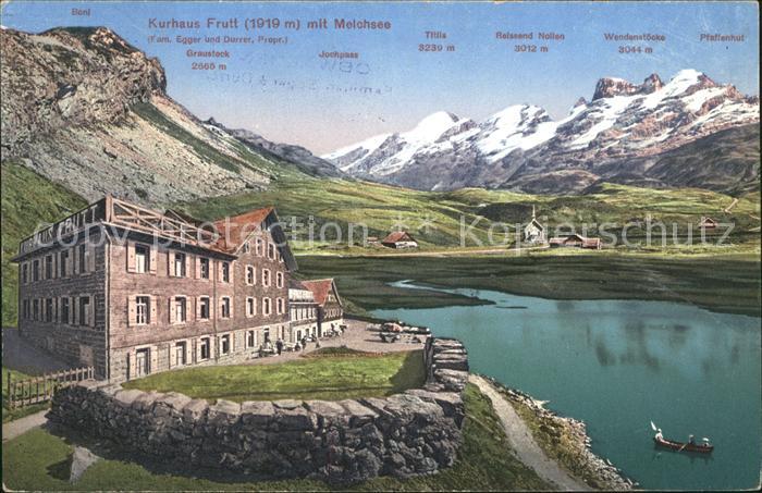 Melchtal Kurhaus Frutt Melchsee Titlis Wendenstoecke