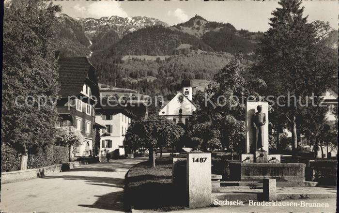 Sachseln OW Bruderklausen-Brunnen