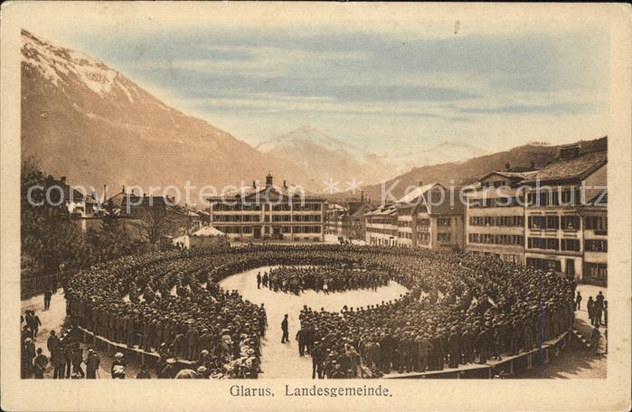 Glarus GL Landesgemeinde