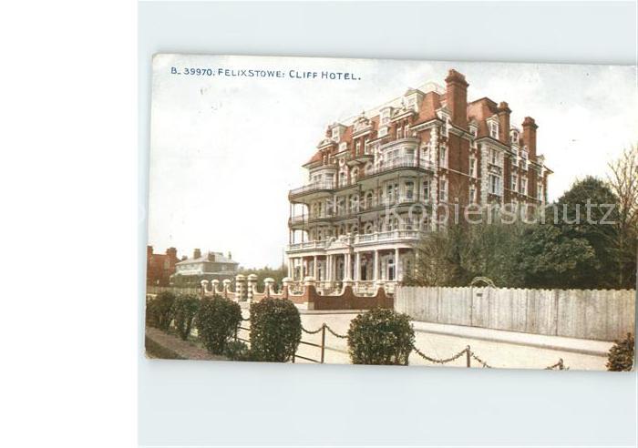 Felixstowe Suffolk Coastal Cliff Hotel