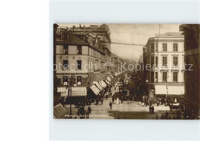 Glasgow Argyle St. Looking E.