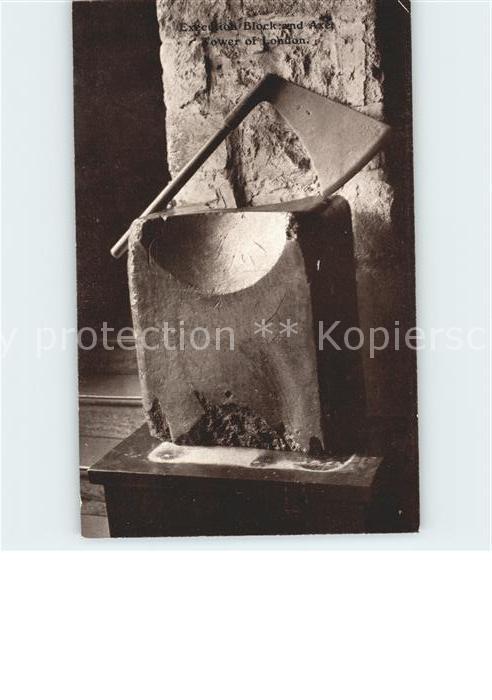 London Execution Block Axe