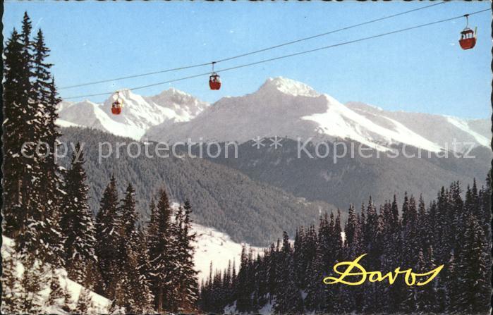 Seilbahn Schatzalp-Strelapass Davos Plattenhorn Hoch-Ducan Leidbachhorn