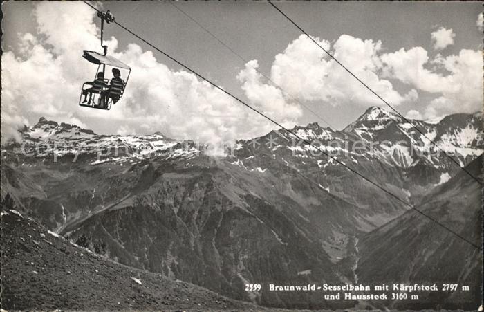 Sessellift Braunwald Kaerpfstock Hausstock