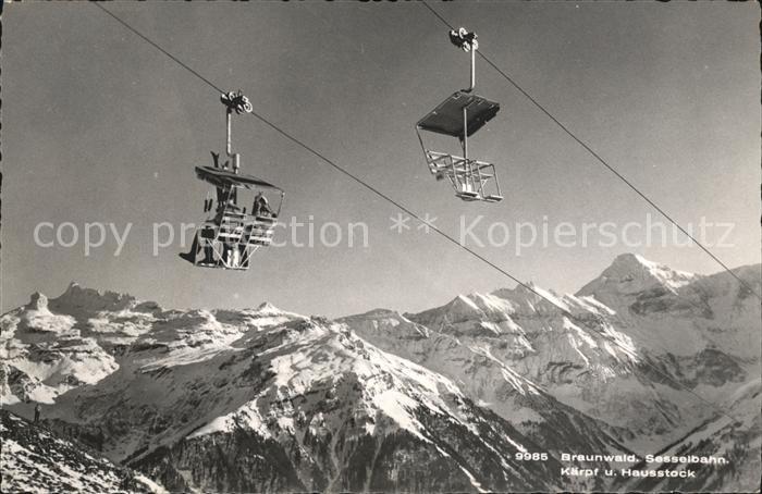 Sessellift Braunwald Kaerpf Hausstock