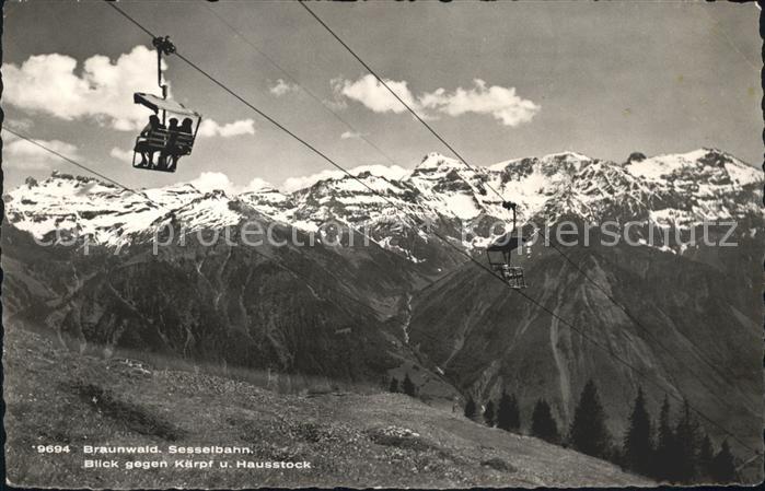 Sessellift Braunwald Kaerpf Hausstock