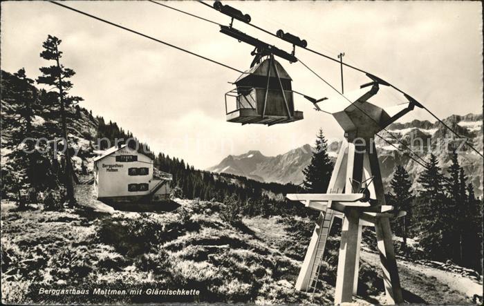 Seilbahn Berggasthaus Mettmen Glaernischkette