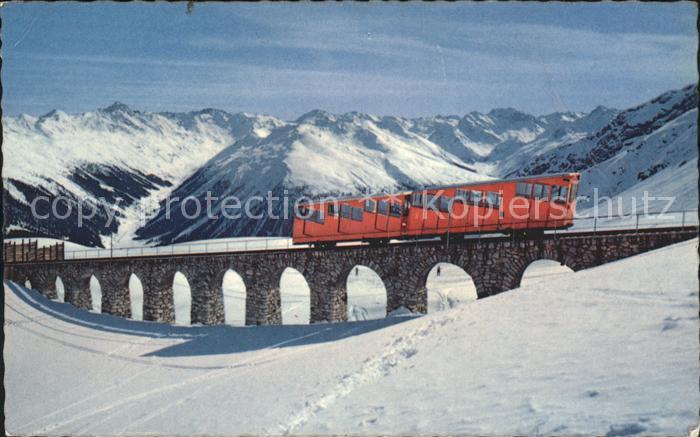 Zahnradbahn Davos-Parsenn-Bahn Dischma- und Sertigtal