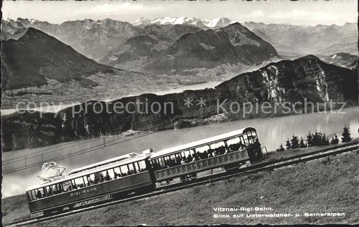 Zahnradbahn Vitznau-Rigi-Bahn Unterwaldner- und Berneralpen