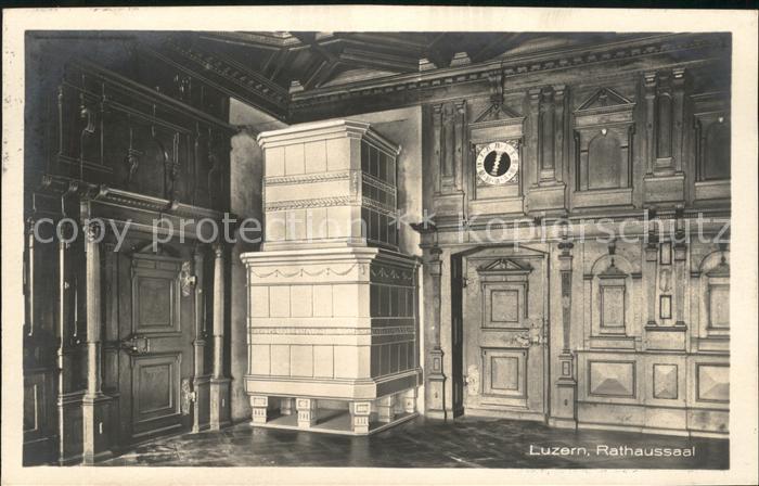 Kachelofen Luzern Rathaussaal