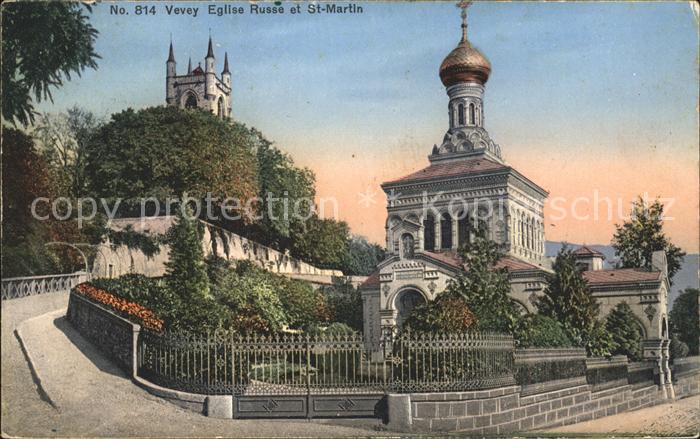 Russische Kirche Kapelle Vevey Eglise Russe St.-Martin