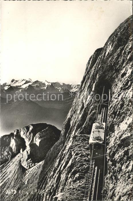 Zahnradbahn Pilatus-Bahn Eselwand