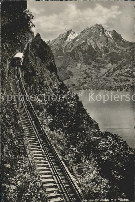 Zahnradbahn Buergenstockbahn Pilatus