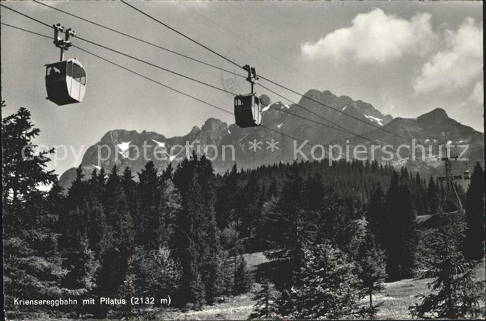 Seilbahn Krienseregg Pilatus