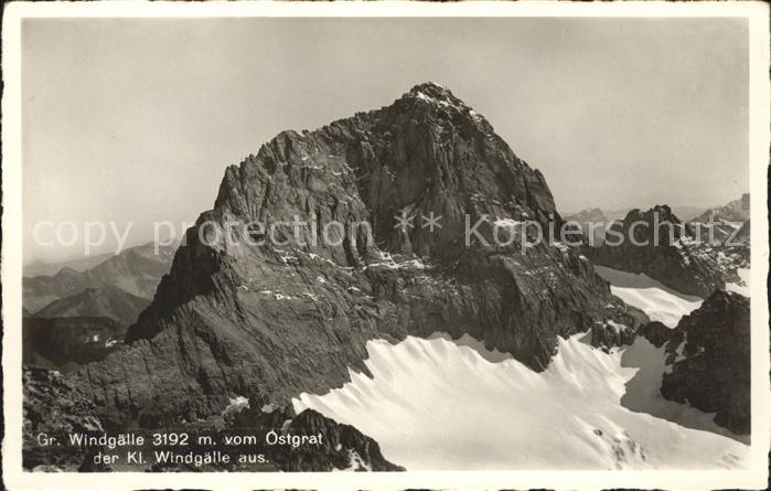 Foto Gaberell J. Nr. 19403 Gross Windgälle