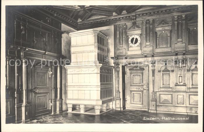 Kachelofen Luzern Rathaussaal
