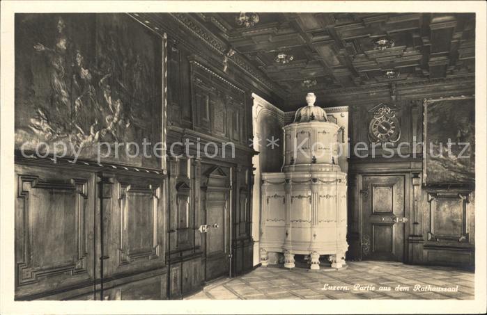 Kachelofen Luzern Rathaussaal