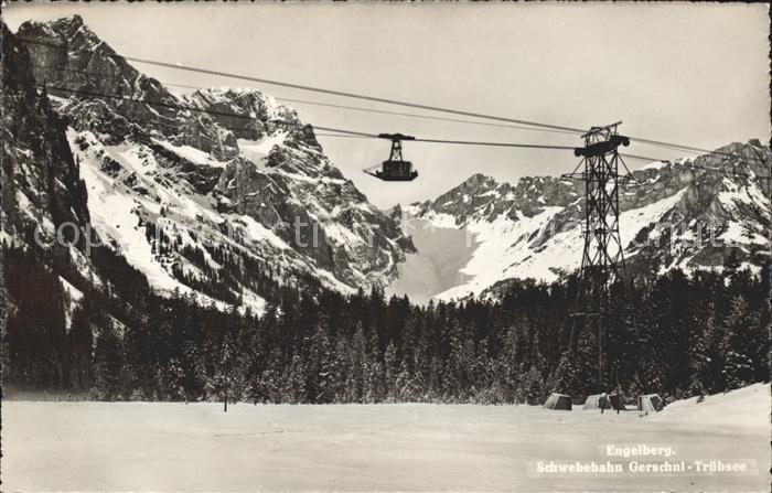 Seilbahn Gerschi-Truebsee Engelberg
