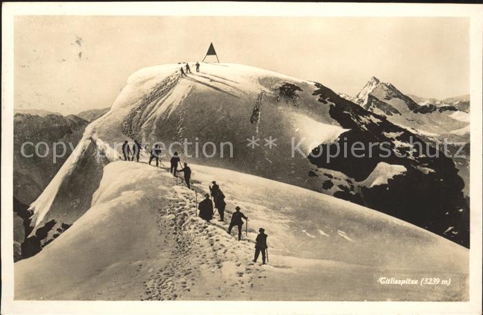 Bergsteigen Klettern Wanderung Titlisspitze