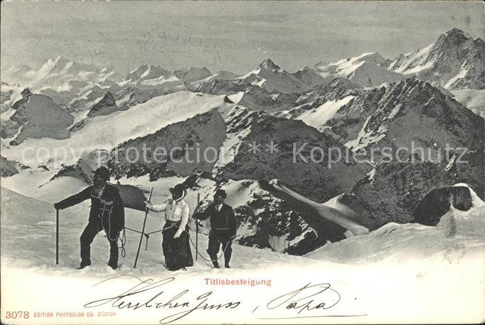 Bergsteigen Klettern Titlis