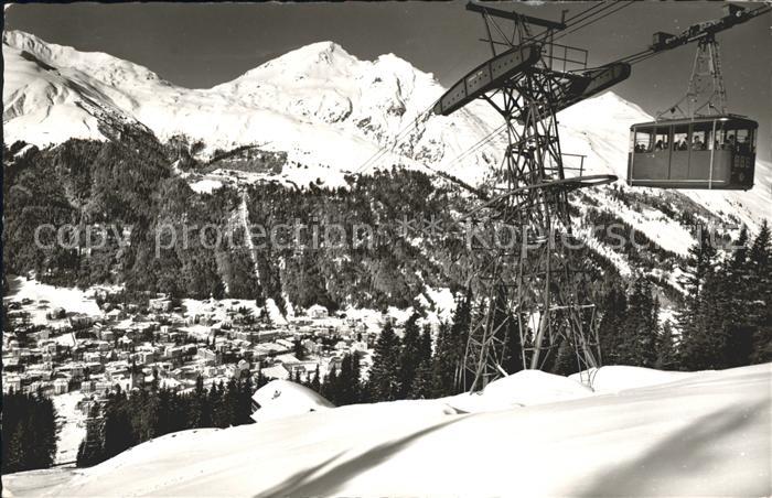 Seilbahn Braema-Bueel-Bahn Ischalp Davos Schatzalp Strela Schiahorn
