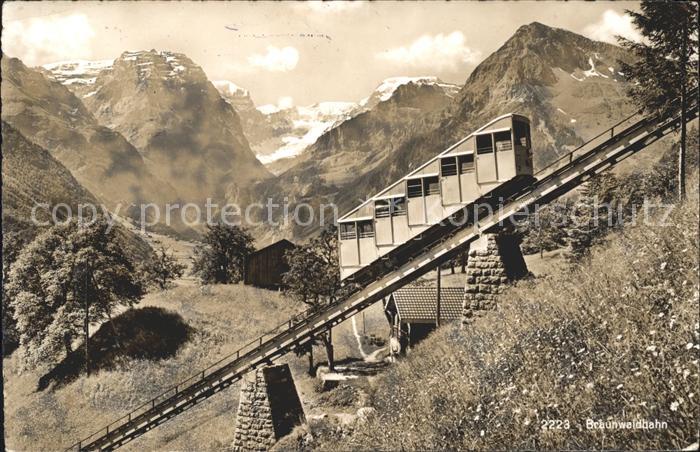 Zahnradbahn Braunwaldbahn